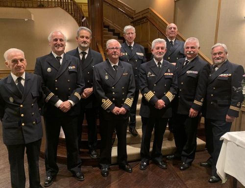 Cena de despedida del Comandante Naval de Santander ofrecida por la delegación de Cantabria y Castilla-León de la RLNE